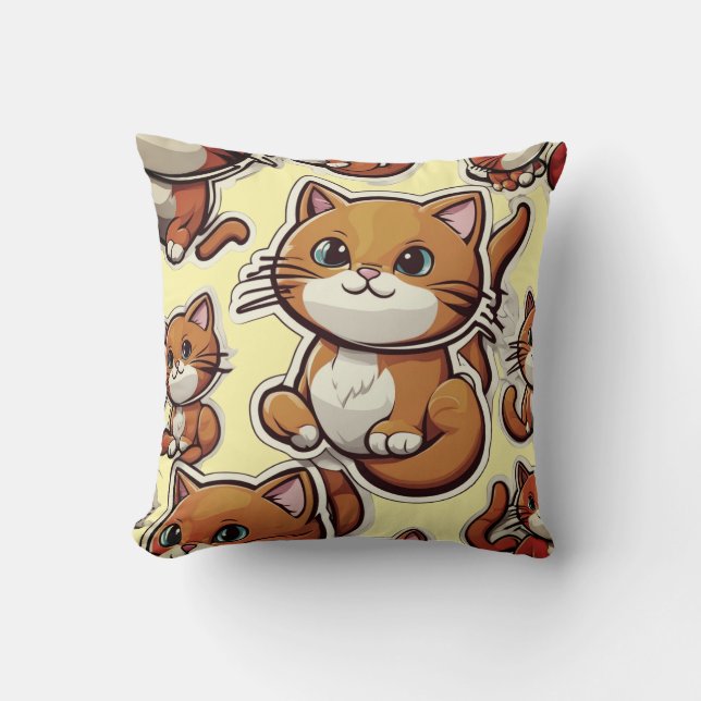Almofada de Arremesso Kitty Time (Frente)