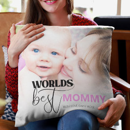Almofada de Arremesso Melhor Mamãe do Mundo