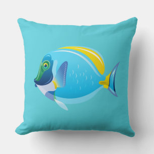 Almofada de Arremesso-Peixes Tropicais