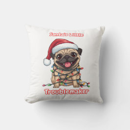 Almofada de Arremesso Pug Pequeno Traquinas do Pap
