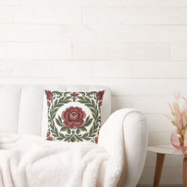 Almofada de Arremesso Rosemaling