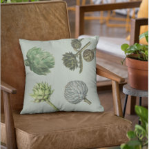 Almofada de Artichoke Vegetal Moderna