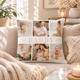 Almofada de Colagem para o Dia dos Pais "Papai"