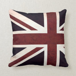 Almofada de design da Vintage Union Jack