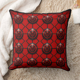almofada de design de escudo munkus/almofada de es