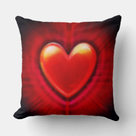 Almofada de Dia de os namorados de tendências de p