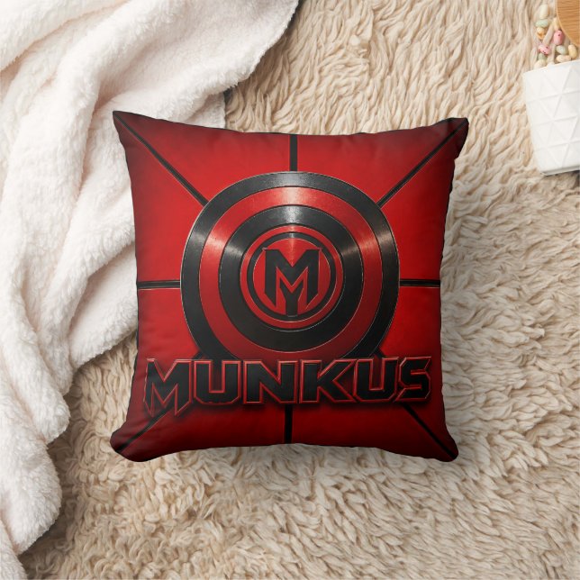 almofada de emblema do escudo munkus/ liga dos Rei (Cobertor)