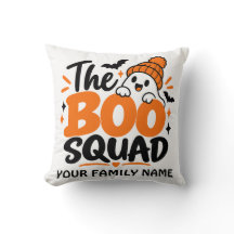 Almofada de Halloween Personalizada The Boo Squad