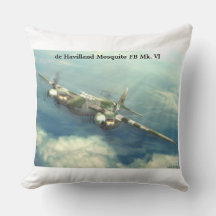 de Havilland Mosquito FB Mk. TRAVESSEIRO DECORATIV