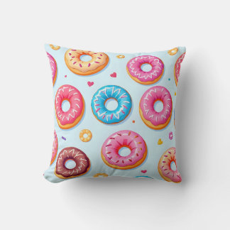 Almofada de Impressão de Donut 