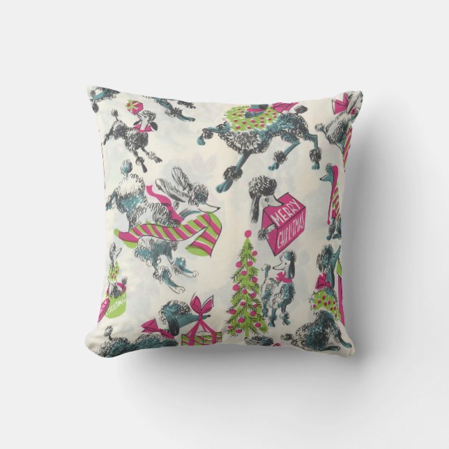 Almofada de Inverno com Floco de Neve Moderno – Ne (Frente)