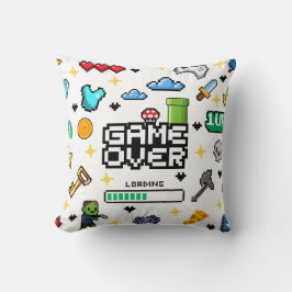 Almofada de jogar Retro Pixel Presente para Videoj