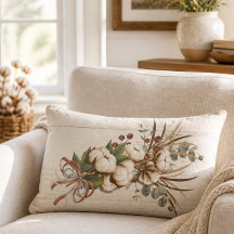 Almofada de Lançar Lombar Elegante da Planta de A