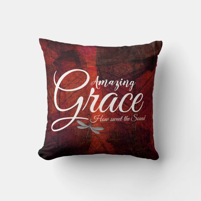 Almofada de lançamento Amazing Grace (Frente)