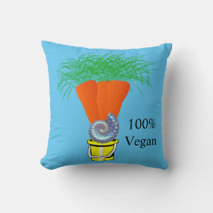 Almofada de lançamento Cenouras 100% Vegana