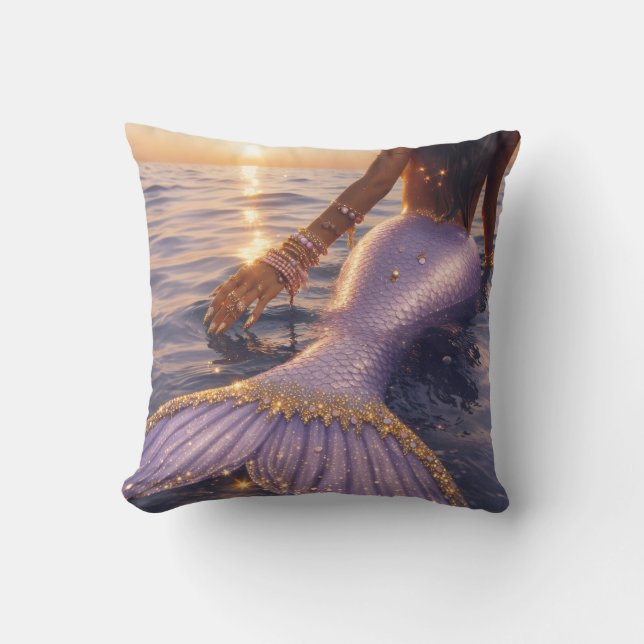 almofada de lançamento da sereia  (Frente)