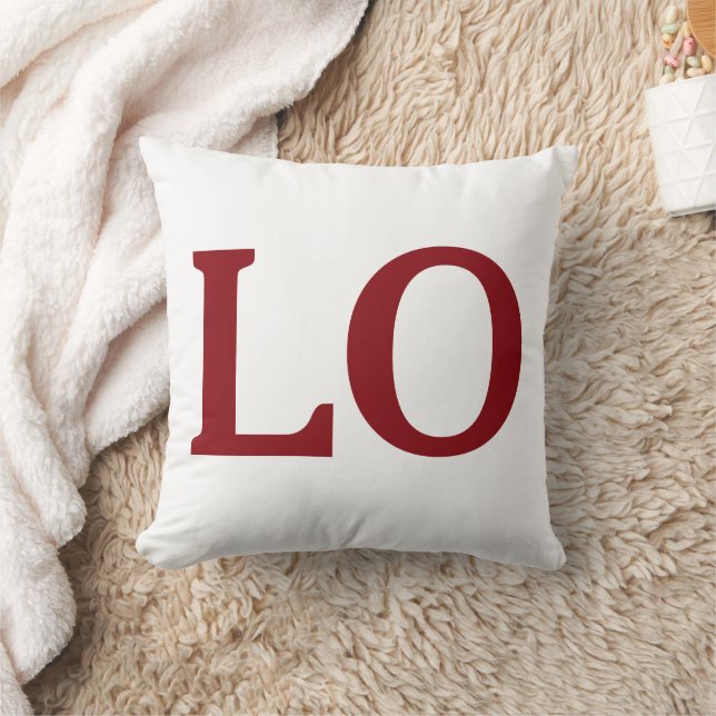 Almofada de lançamento de amor personalizada para  (Cobertor)