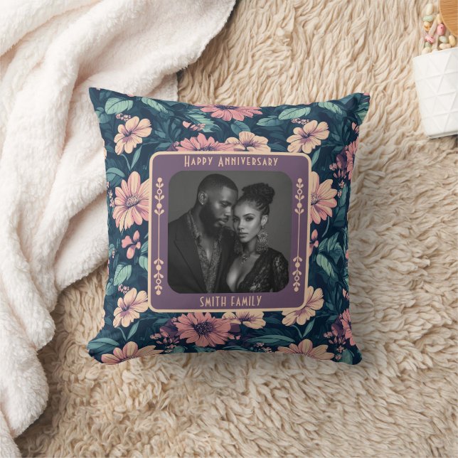 Almofada de Lançamento de Casamento Moderna e Únic (Cobertor)