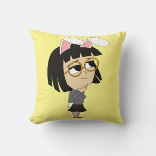 almofada de lançamento de chibi bunnygirl