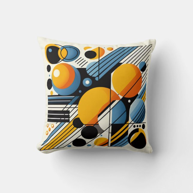 Almofada de lançamento de design moderno (Frente)