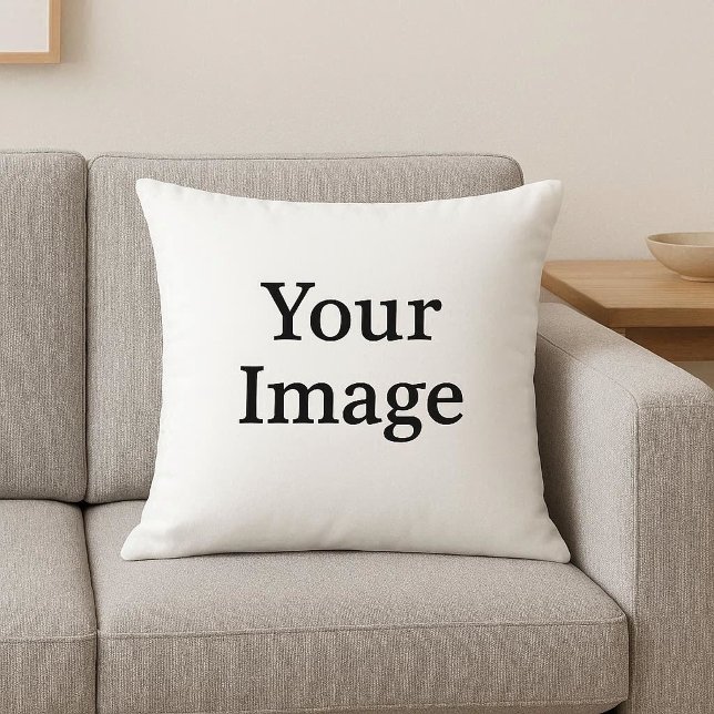 Almofada de lançamento de foto personalizada (Criador carregado)