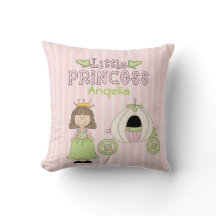 Almofada de lançamento de princesa personalizada r