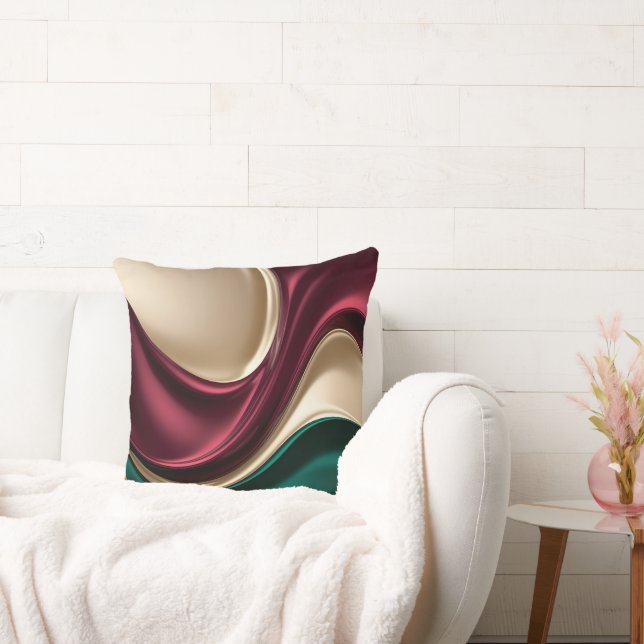 Almofada de lançamento em gráfico abstrato elegant (Sofá)