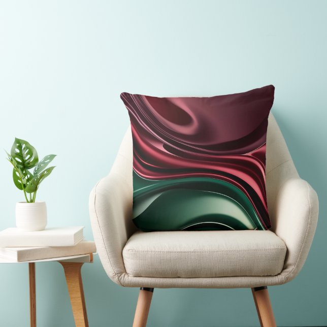 Almofada de lançamento em gráfico abstrato elegant (Cadeira)