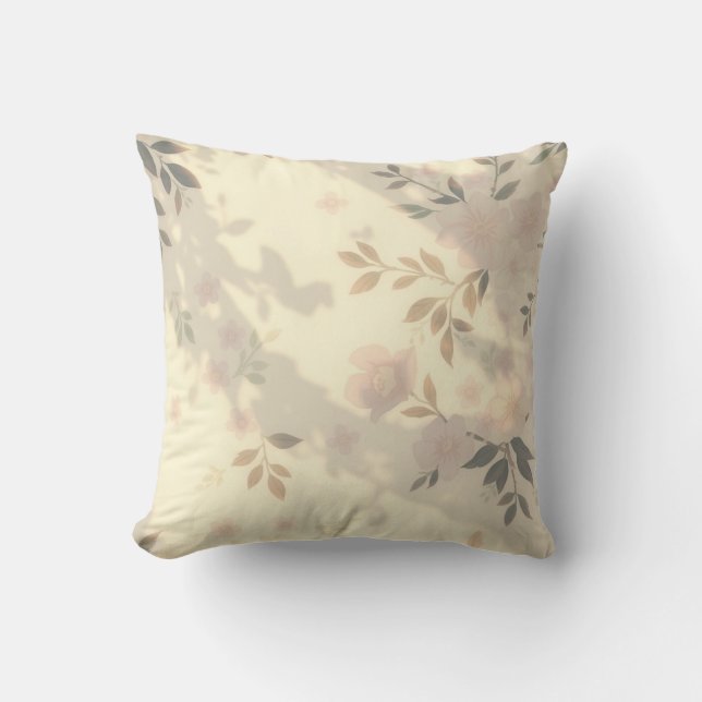 Almofada de lançamento floral de sombra botânica s (Frente)