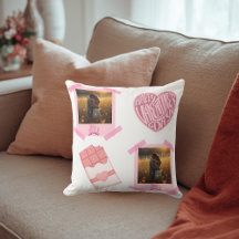 Almofada de lançamento personalizada para o Dia do