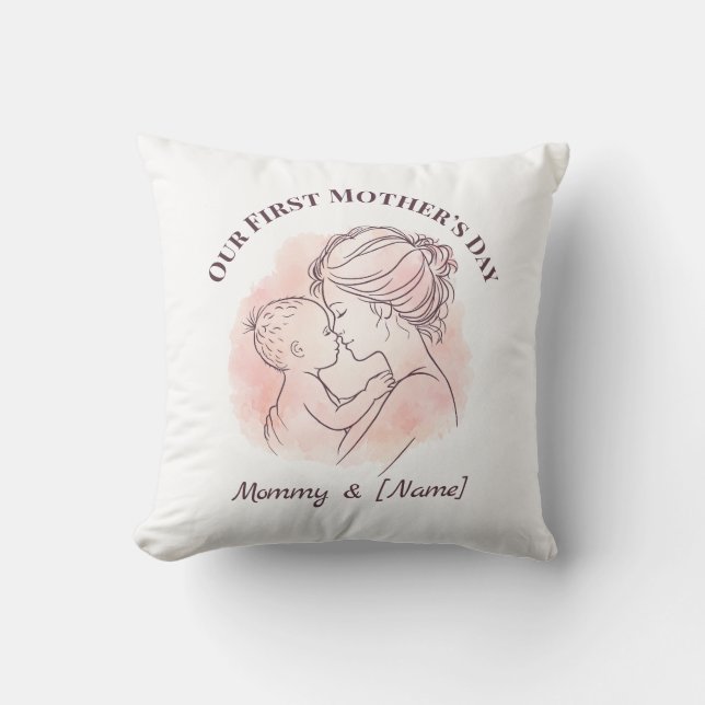 Almofada de lançamento personalizada para o primei (Frente)