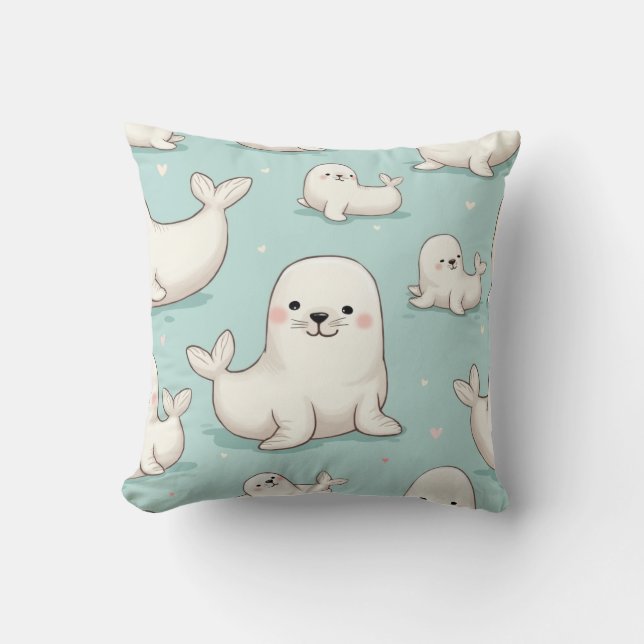 almofada de meia foca (Frente)