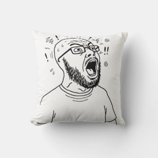 Almofada de Meme Icônico Wojak de Dois Lados