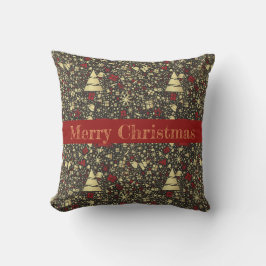 Almofada de Natal Abstrata