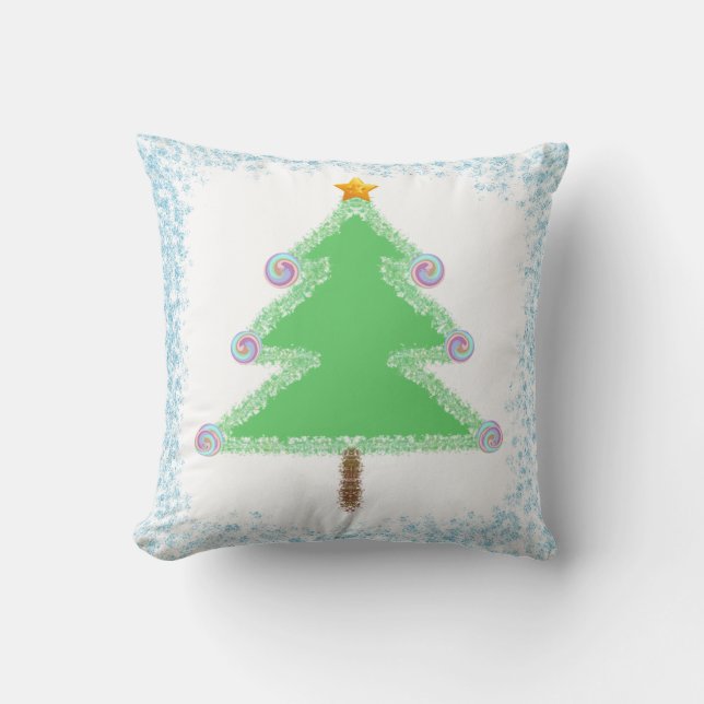 Almofada de Natal Árvore (Frente)