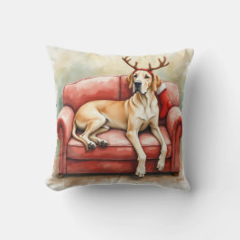 Almofada de Natal Deslumbrante para Great Dane