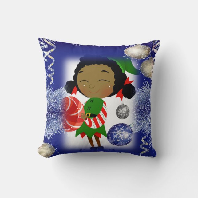Almofada de Natal, Elfo (Frente)