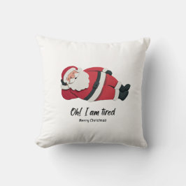 Almofada de Natal engraçada do Papai Noel humorís
