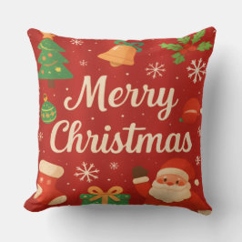 Almofada de Natal Feliz