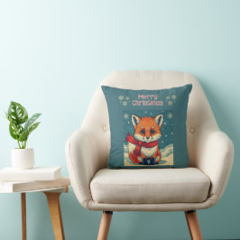 Almofada de Natal Fox Aconchegante