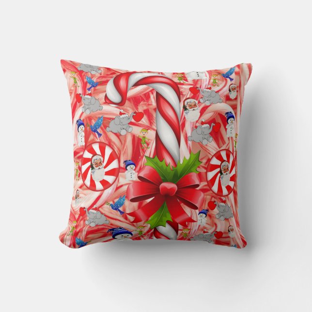 Almofada de Natal Papai Noel (Frente)