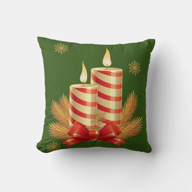 Almofada de Natal, Vela de Natal (Frente)