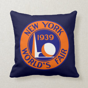 Almofada De New York a feira 1939 de mundo