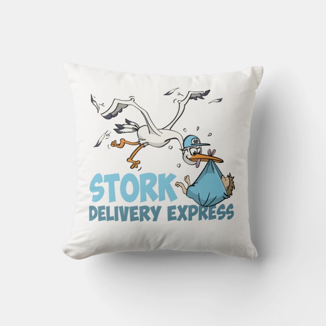 Almofada De ooievaar bezorg express (Frente)