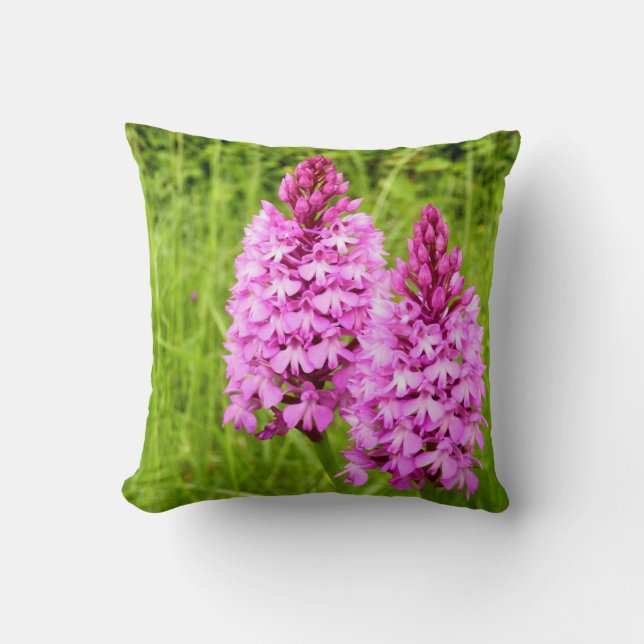 Almofada de Orquídea Piramidal (Frente)