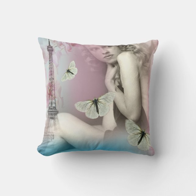 Almofada De Paris com amor (Frente)