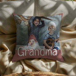 Almofada de Presente Fofo com Foto & Citação da Av
