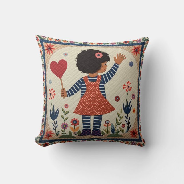 Almofada de tijolo adequada para interior (Frente)