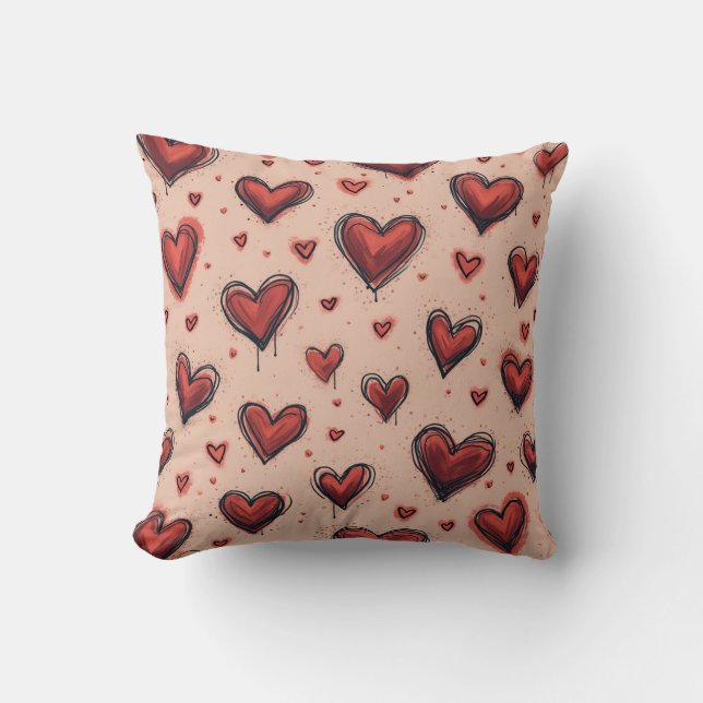 almofada de travesseiro de amor (Frente)
