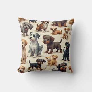 almofada de travesseiro de cão